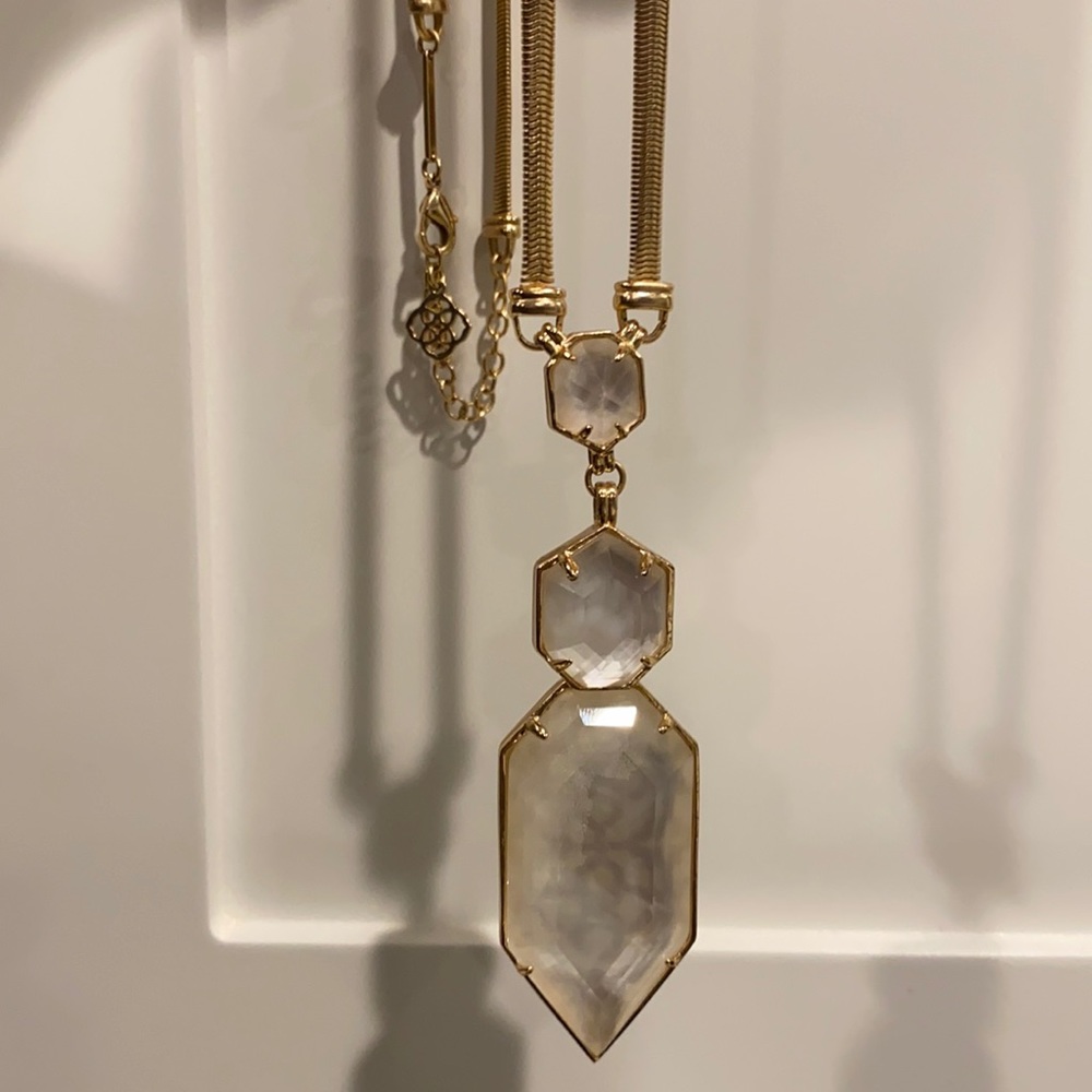 Long Kendra Scott necklace